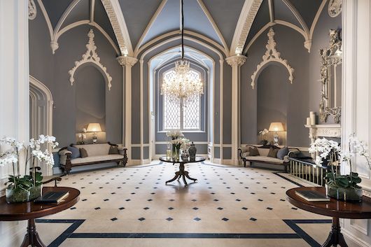 The Gothic Hall at Luttrellstown Castle.
