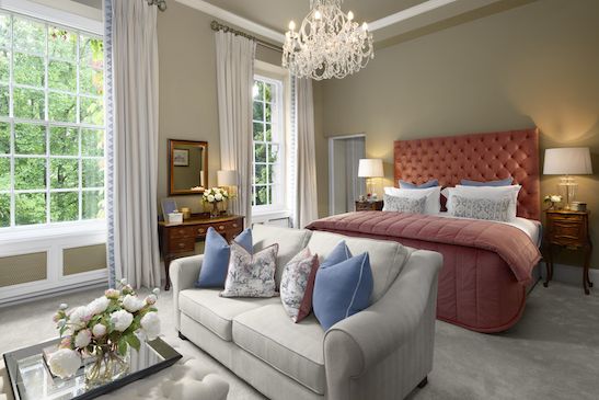 The Lady Granville Suite at Luttrellstown Castle.