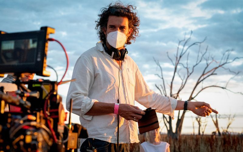 Garth Davis on the set of "Foe." (Amazon Studios) Garth Davis on the set of "Foe." (Amazon Studios)