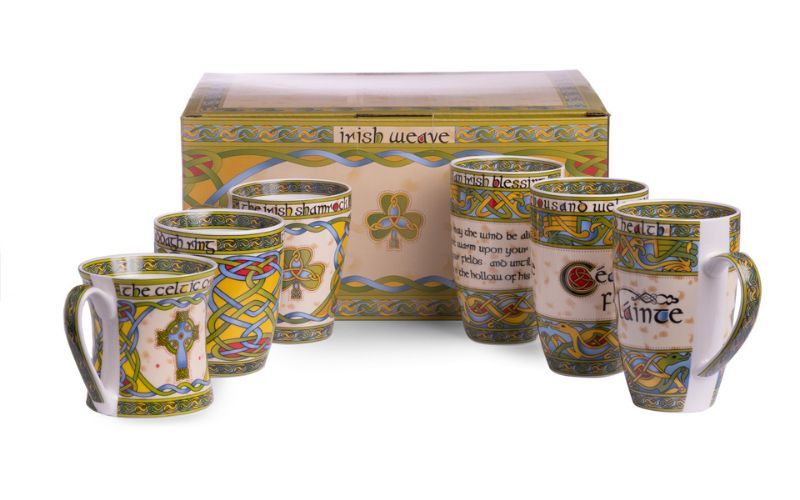 Irish Designed Mug Set