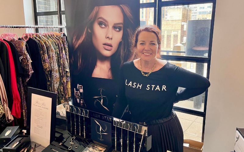 Orla Maguire, the founder of Lash Star Beauty. Orla Maguire, the founder of Lash Star Beauty.