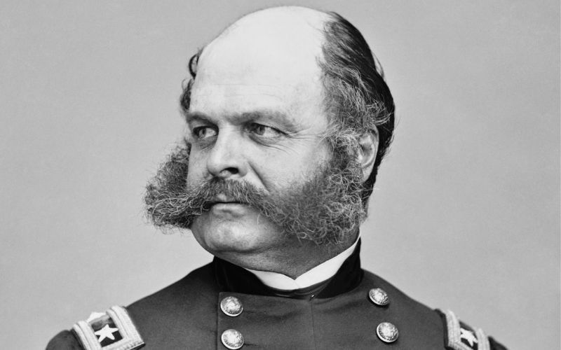 Ambrose Burnside. (Public Domain) Ambrose Burnside. (Public Domain)