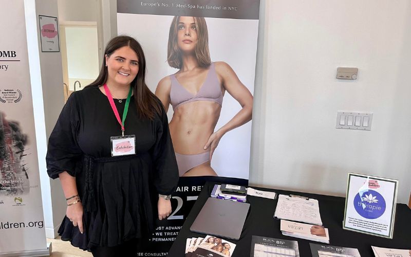 JennyMae Turley of Therapie Clinic at the WWA Expo. JennyMae Turley of Therapie Clinic at the WWA Expo.