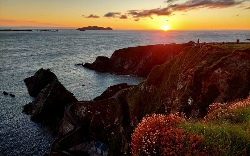 Dunquin Sunset by Anne Herridge