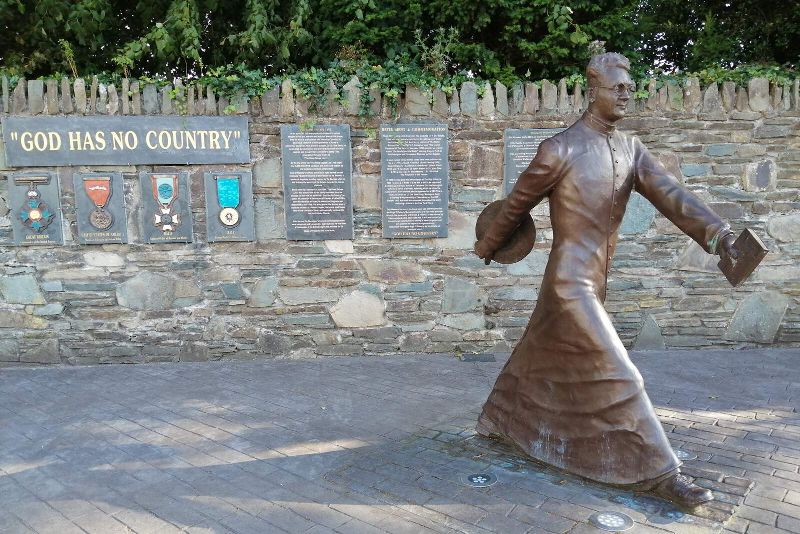 Monsignor Hugh O'Flaherty Memorial Statue in Killarney, Co Kerry. (Ireland's Content Pool) Monsignor Hugh O'Flaherty Memorial Statue in Killarney, Co Kerry. (Ireland's Content Pool)