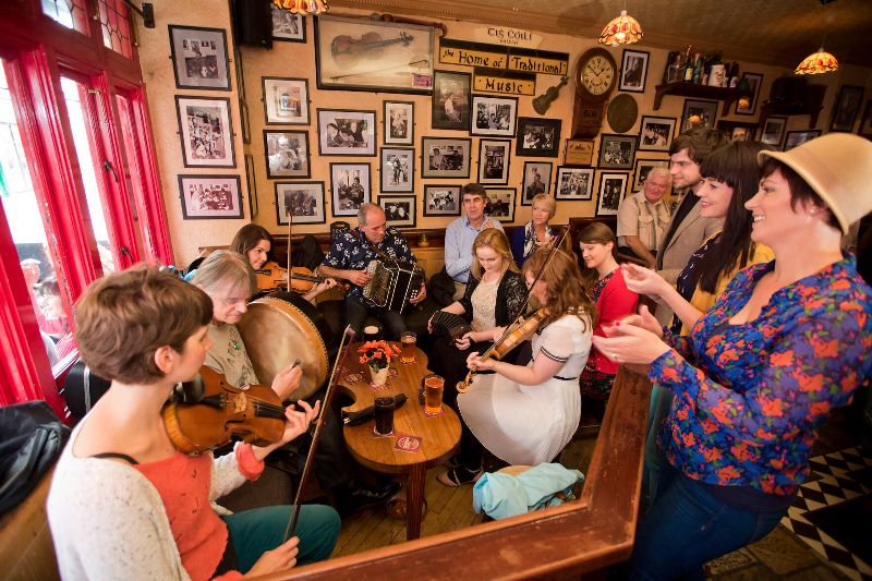 A trad session in Galway City. (Ireland's Content Pool) A trad session in Galway City. (Ireland's Content Pool)