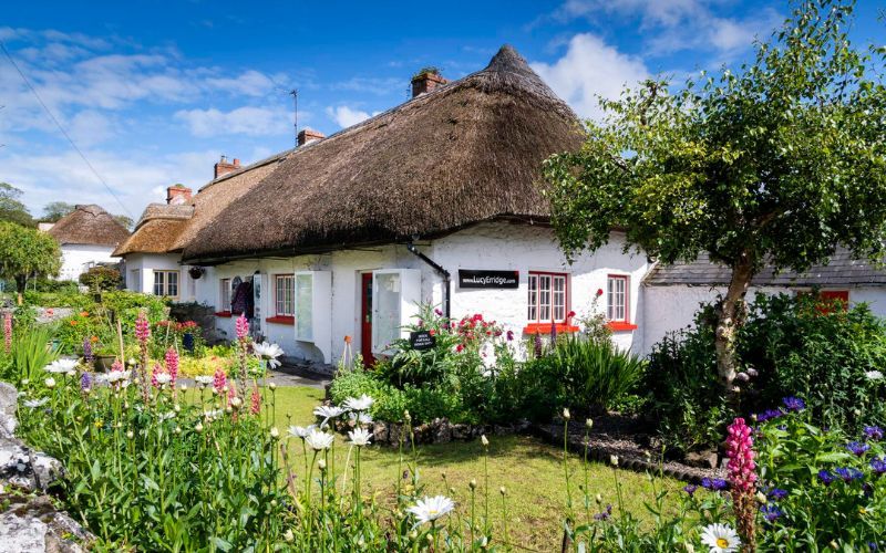 Adare's thatched cottages, Co Limerick