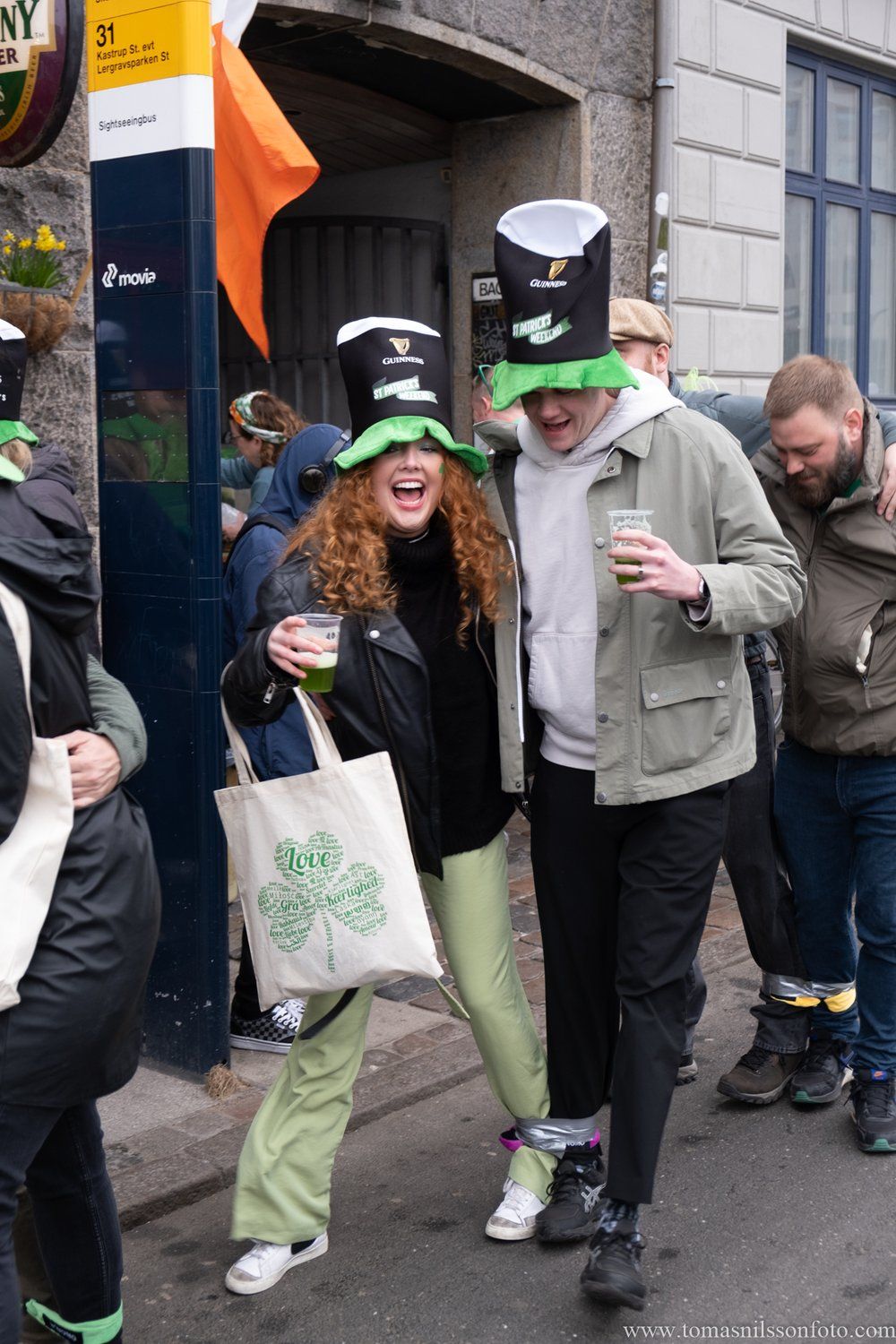 And they’re off! Racers at the start of Shamrock Love’s 3 Legged Charity Race- 17 March 2022, Copenhagen. Credit— Tomas Nilsson And they’re off! Racers at the start of Shamrock Love’s 3 Legged Charity Race- 17 March 2022, Copenhagen. Credit— Tomas Nilsson