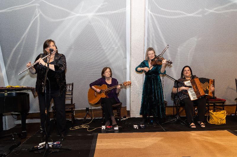 February 27, 2023: Cherish the Ladies performing at the Glucksman Ireland House gala. (Glucksman Ireland House/) February 27, 2023: Cherish the Ladies performing at the Glucksman Ireland House gala. (Glucksman Ireland House/)