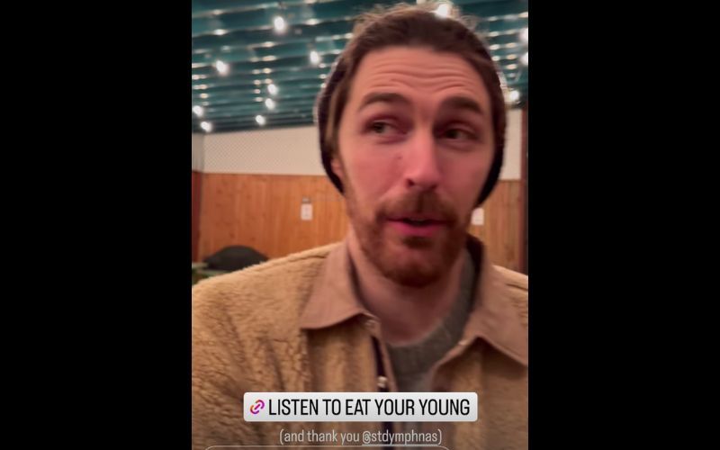 Hozier at St. Dymphna's in New York City. Hozier at St. Dymphna's in New York City.