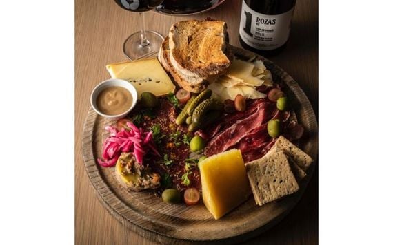 Irish cheese and charcuterie board Irish cheese and charcuterie board