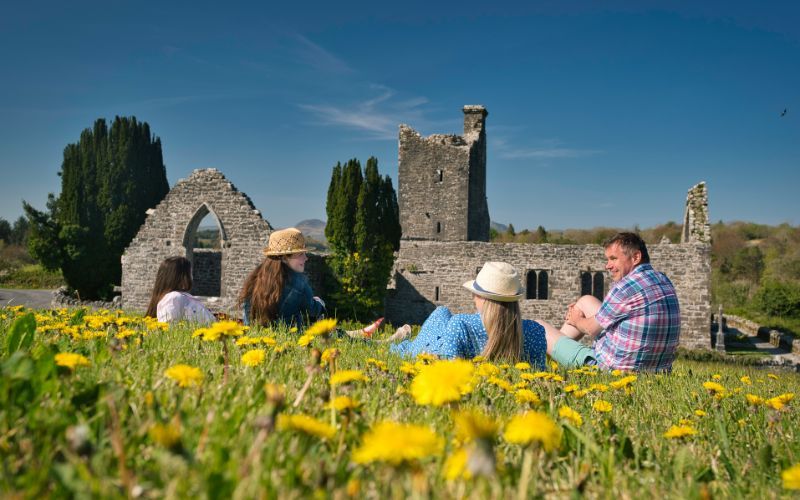 Creevelea Abbey, in Dromahair, County Leitrim. Creevelea Abbey, in Dromahair, County Leitrim.