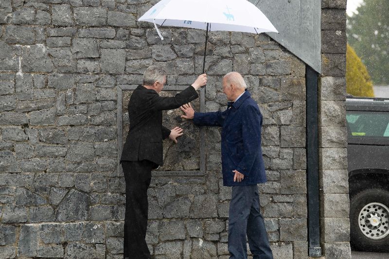 April 14, 2023: US President Joe Biden at the Sanctuary of Our Lady of Knock in Co Mayo. (RollingNews.ie) April 14, 2023: US President Joe Biden at the Sanctuary of Our Lady of Knock in Co Mayo. (RollingNews.ie)