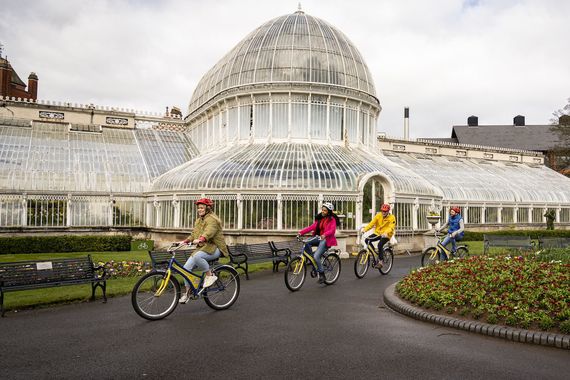 The Botanic Gardens, in Belfast. The Botanic Gardens, in Belfast.