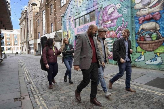 Belfast music walking tour. Belfast music walking tour.