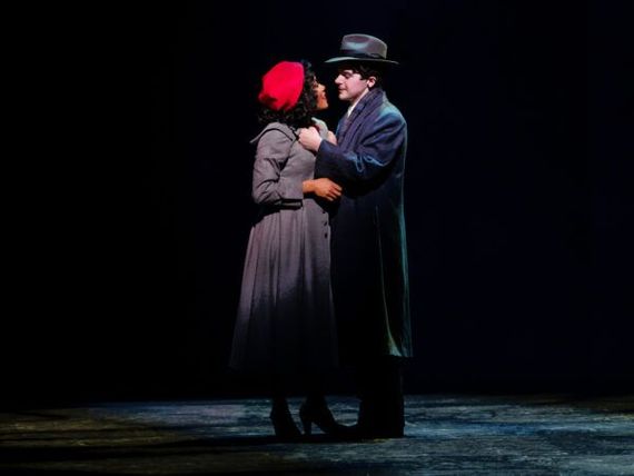 Anna Uzele and Colton Ryan star in "New York, New York" on Broadway. (Paul Kolnik) Anna Uzele and Colton Ryan star in "New York, New York" on Broadway. (Paul Kolnik)