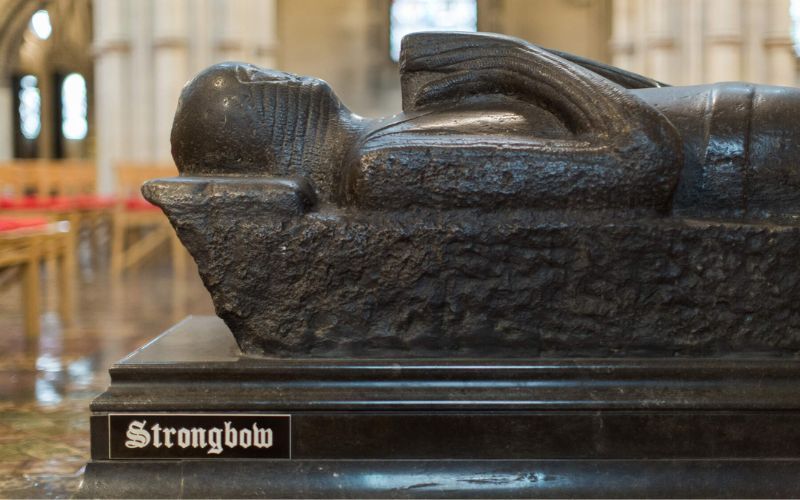 Strongbow's tomb in Christ Church Cathedral, Dublin. (Ireland's Content Pool) Strongbow's tomb in Christ Church Cathedral, Dublin. (Ireland's Content Pool)