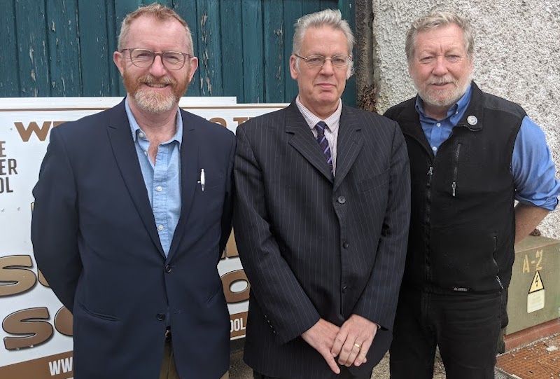 Ambassador Eamonn McKee, Dr. Jason King and Professor Mark McGowan. Ambassador Eamonn McKee, Dr. Jason King and Professor Mark McGowan.