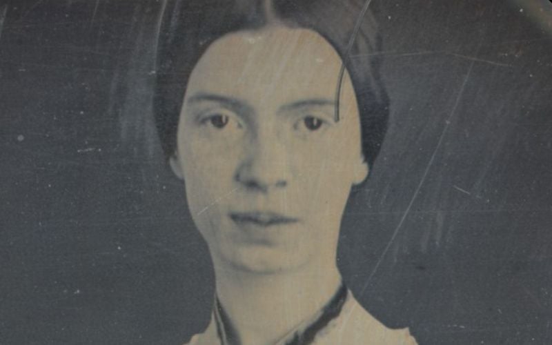 Daguerreotype of Emily Dickinson, c. early 1847. (Public Domain) Daguerreotype of Emily Dickinson, c. early 1847. (Public Domain)