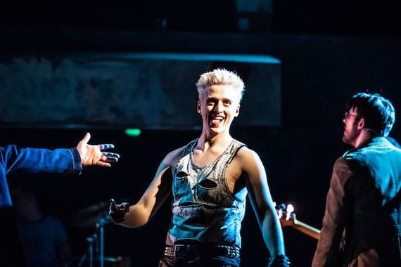 "Good Vibrations: A Punk Rock Musical" at The Irish Arts Center. "Good Vibrations: A Punk Rock Musical" at The Irish Arts Center.