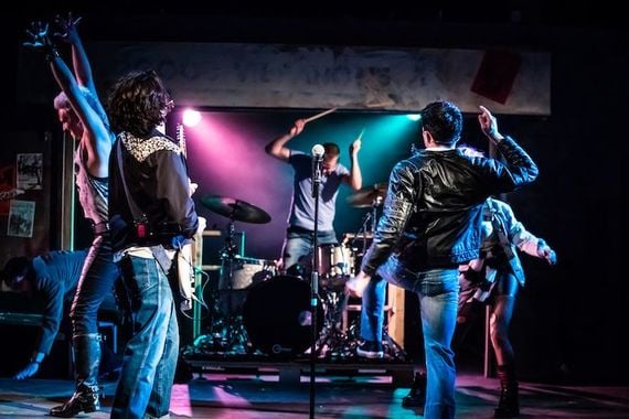 "Good Vibrations: A Punk Rock Musical" at The Irish Arts Center. "Good Vibrations: A Punk Rock Musical" at The Irish Arts Center.