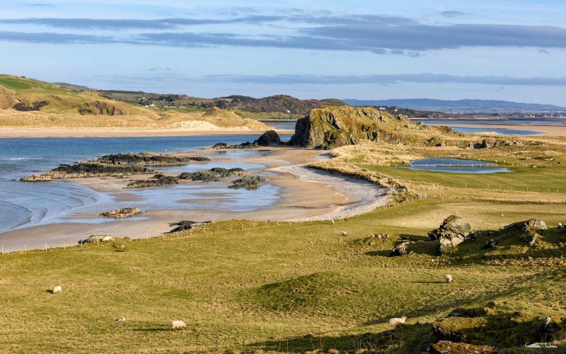 Isle of Doagh, at Inishowen, in Donegal.