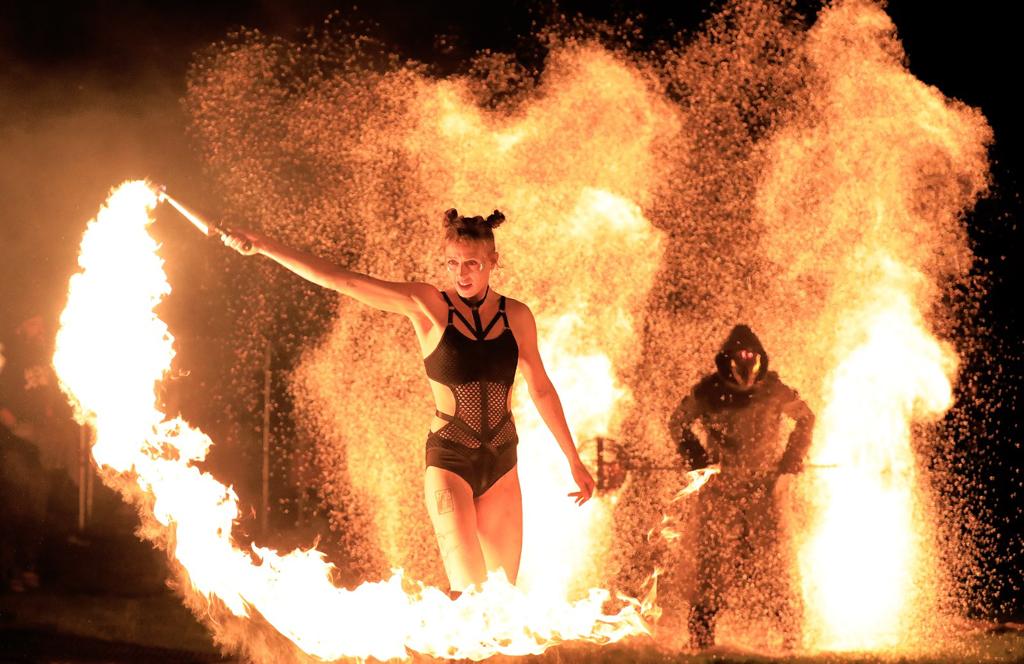 Pyro Collective. Credit: Púca Festival