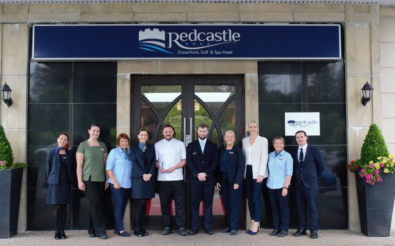 Redcastle Hotel staff.