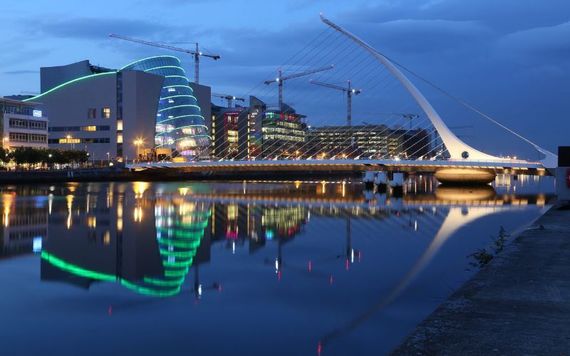 River Liffey in Dublin, My Irish Cousin 2019 photo competition entry from Allen Baldwin