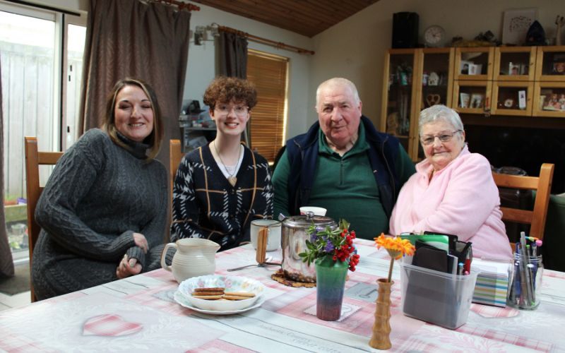 The McGee family today. (Courtesy of TG4) The McGee family today. (Courtesy of TG4)
