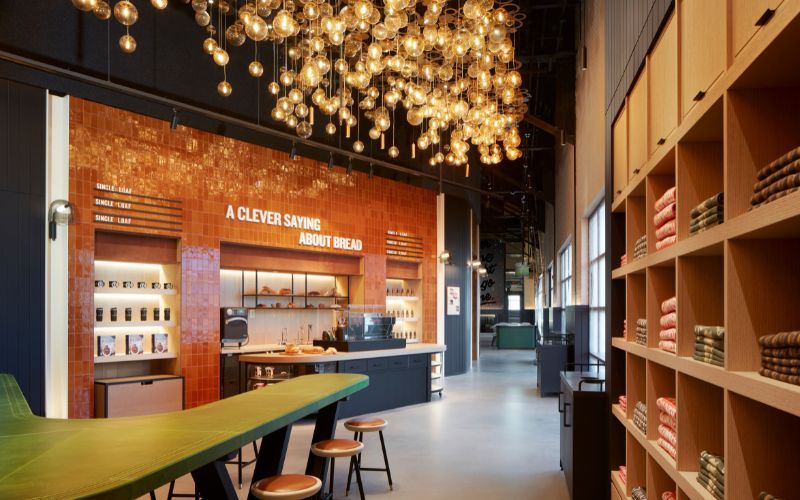 The bakery at Guinness Open Gate Brewery Chicago. (Kendall McCaugherty) The bakery at Guinness Open Gate Brewery Chicago. (Kendall McCaugherty)