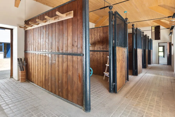 Stables at Annestown House, Waterford. Stables at Annestown House, Waterford.