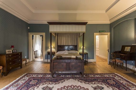 The North Bedroom at Fota House.