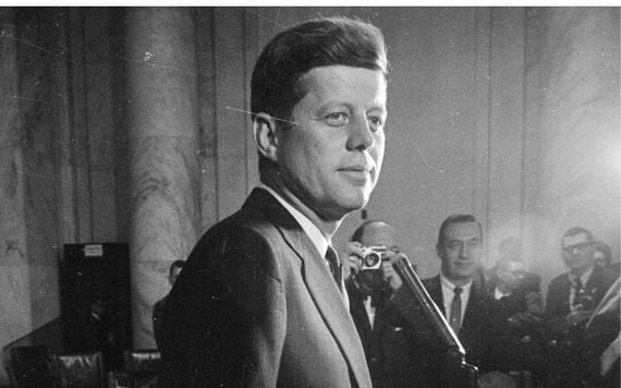 John F. Kennedy.