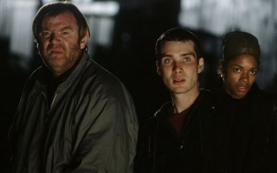 Brendan Gleeson and Cillian Murphy in "28 Days Later". Brendan Gleeson and Cillian Murphy in "28 Days Later".