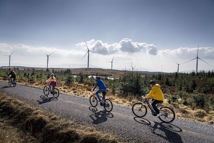 Electric Escape Bike Experience with Corralea Activity Centre in Fermanagh.