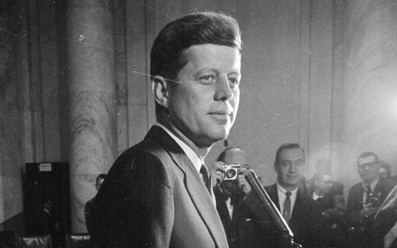 John F. Kennedy in 1960. (Getty Images)