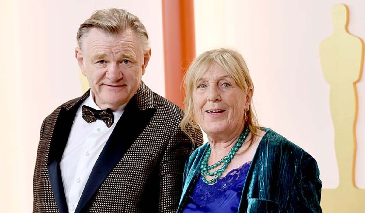 Brendan Gleeson and his wife, Mary. Brendan Gleeson and his wife, Mary.