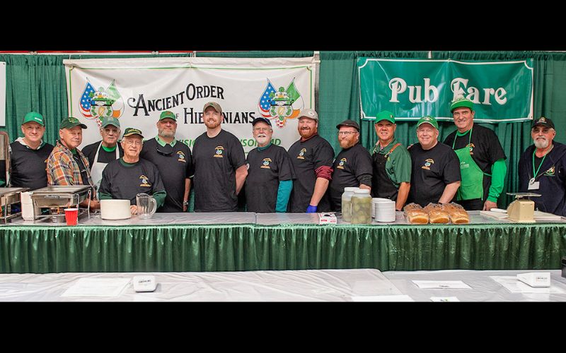 Maryland AOH members at the Maryland Irish Festival, donating their time to support the Irish Charities of Maryland. Maryland AOH members at the Maryland Irish Festival, donating their time to support the Irish Charities of Maryland.
