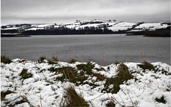 Blessington Lake, in County Wicklow.