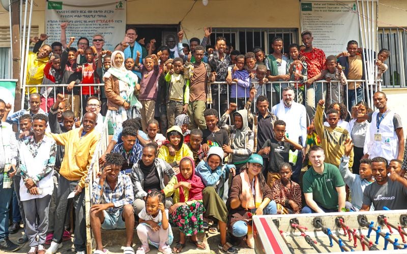 2024 GOAL USA Team visit to ChildSPACE in Addis Ababa. 2024 GOAL USA Team visit to ChildSPACE in Addis Ababa.