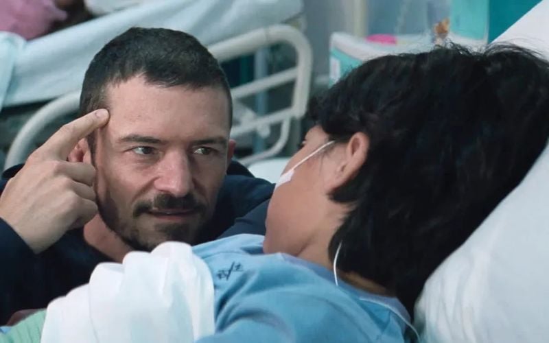 Orlando Bloom and Caitriona Balfe in "The Cut". Orlando Bloom and Caitriona Balfe in "The Cut".