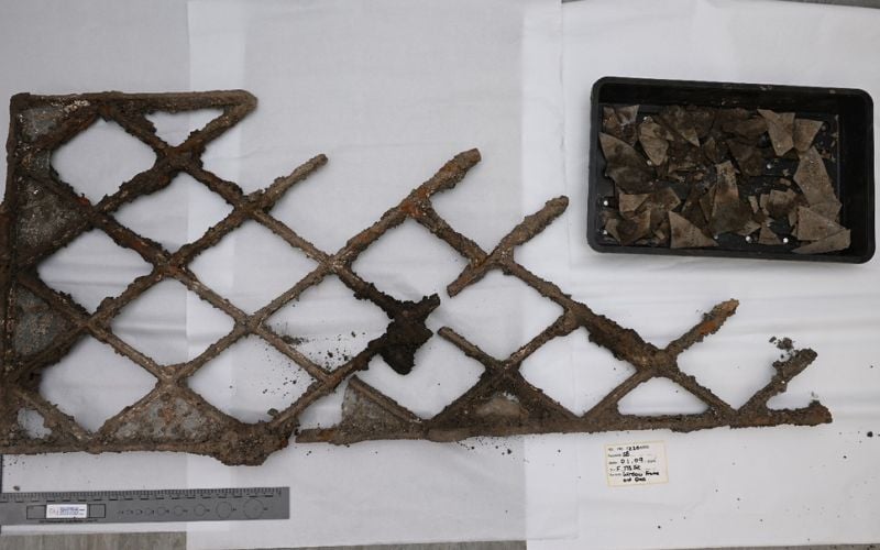 Window frame, recovered during the reporting period of August 23 to September 24. (ODAIT) Window frame, recovered during the reporting period of August 23 to September 24. (ODAIT)