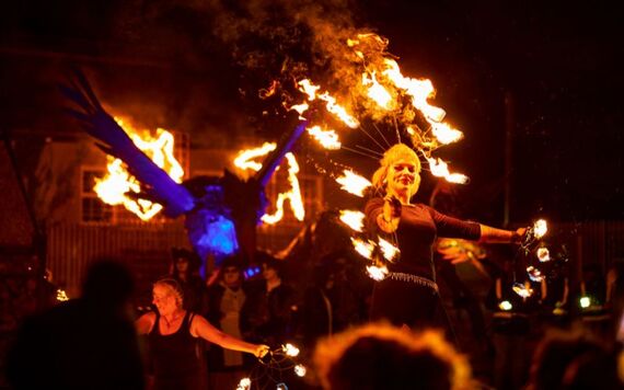 The Halloween festival in Longford.
