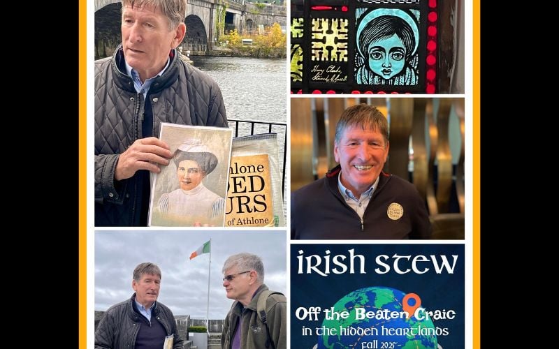 Vincent Harne on the Irish Stew Podcast.