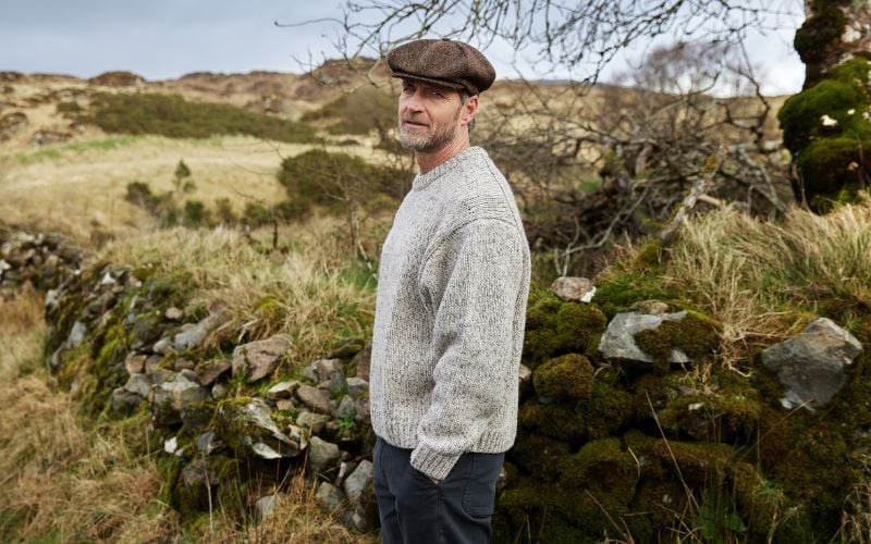 Hanna Hats' eight-piece cap tweed.