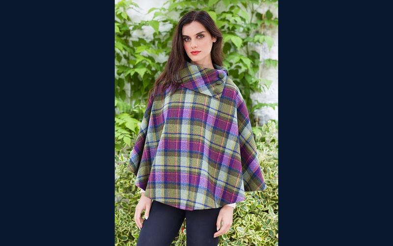 Mucros Weavers' poncho.