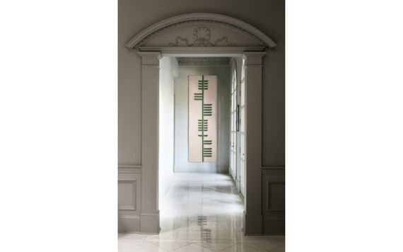 The OM Series uses Ogham, the early Irish tree alphabet, as a compositional system that can literally spell words into the field of the design. 