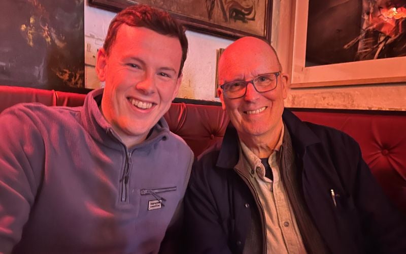 Mark Boylan and John Lee. Mark Boylan and John Lee.