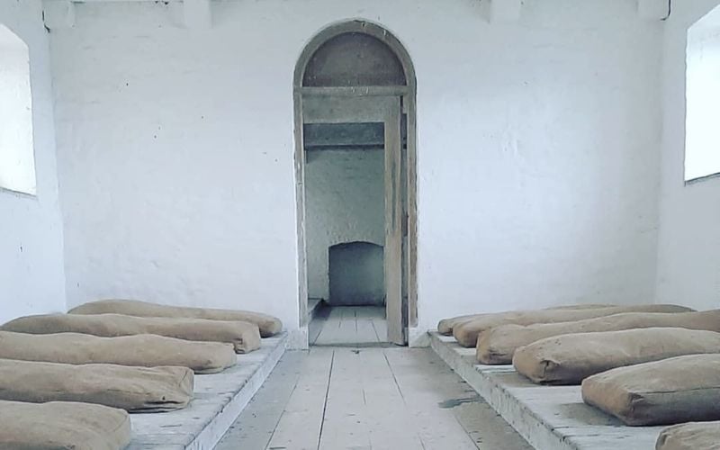 The Portumna Famine Workhouse housed 600 people.